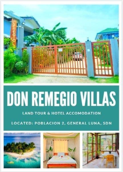 Don Remegio Villas Siargao 제너럴 루나 외부 사진